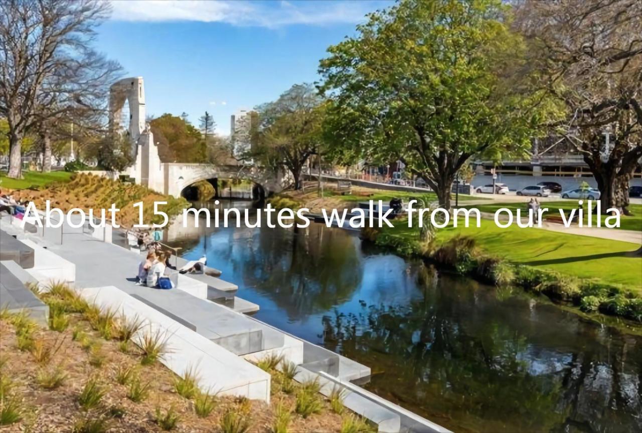 5 Large Bedroom Villas Suitable For 10People Christchurch Exterior photo