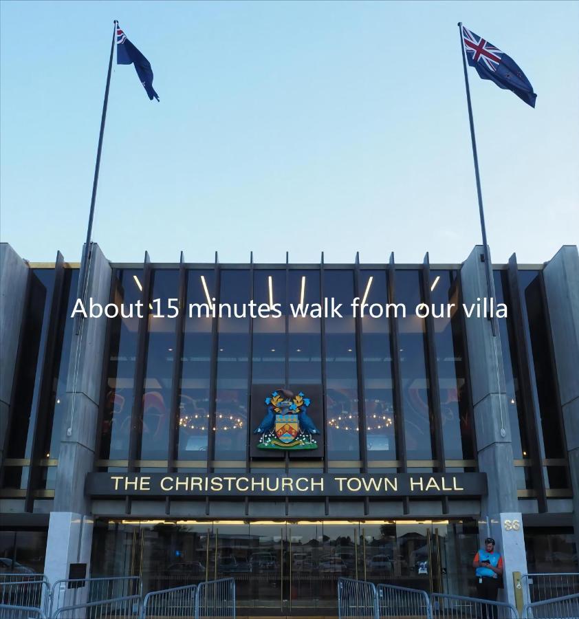 5 Large Bedroom Villas Suitable For 10People Christchurch Exterior photo